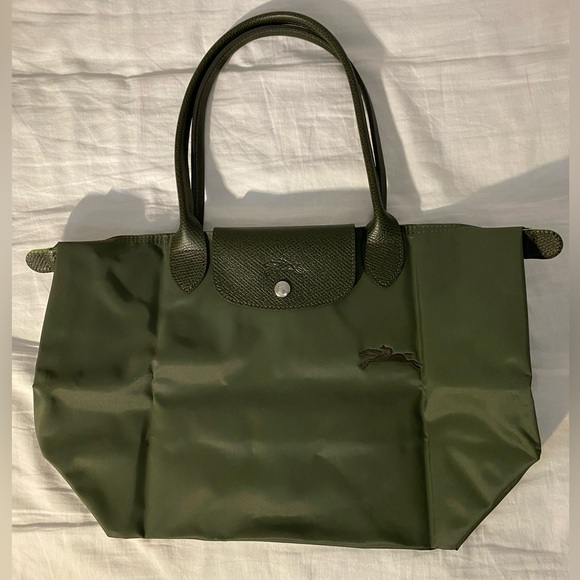 Longchamp Handbags - Longchamp Le Pliage Medium- Forest green